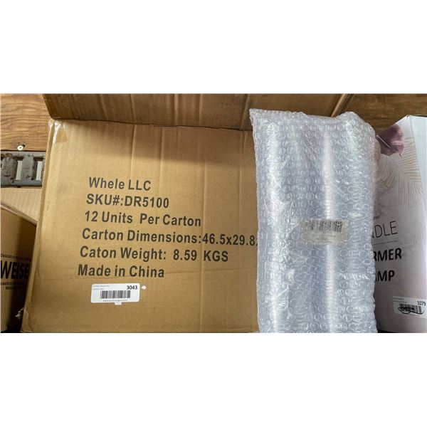 Whele LLC DR5100 Clear Plastic Cups, 12 Units Per Carton