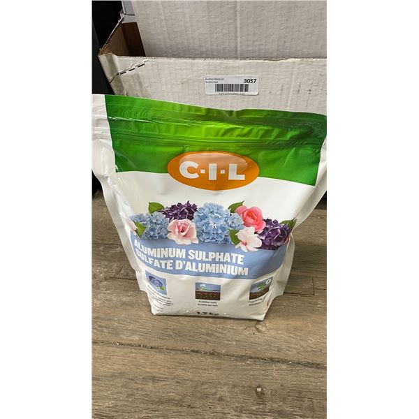 Lot of 6 CIL Aluminum Sulphate Garden Fertilizer 5 lbs