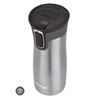 Image 1 : Lot of 2 Contigo Stainless Steel Travel Mug With Snapseal Lid