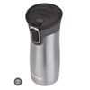 Image 1 : Lot of 2 Contigo Stainless Steel Travel Mug With Snapseal Lid