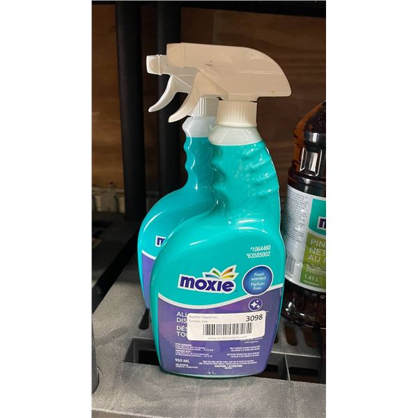 Lot of 2 Moxie All-Purpose Disinfectant CleanerÂ