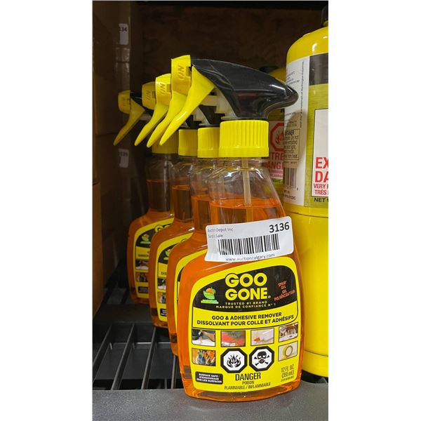 Goo Gone Adhesive Remover Spray â€“ 12 Fl Oz