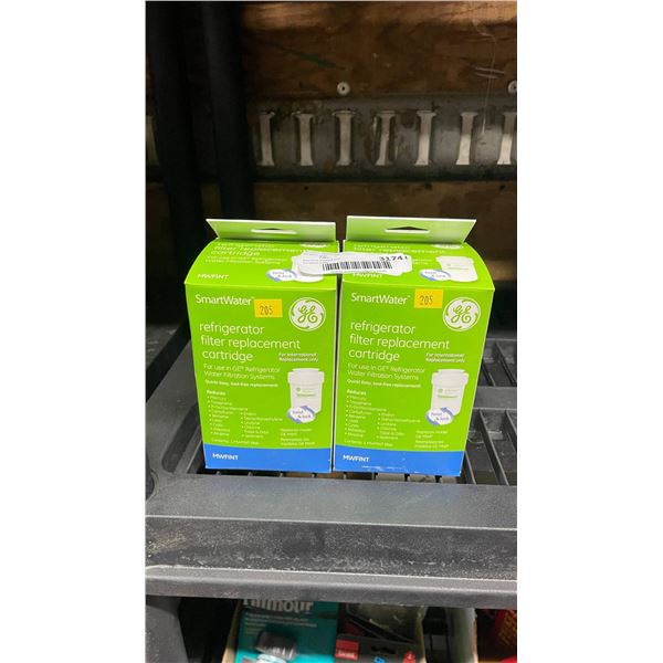 SmartWater Refrigerator Water Filter Replacement Cartridge Twin Pack