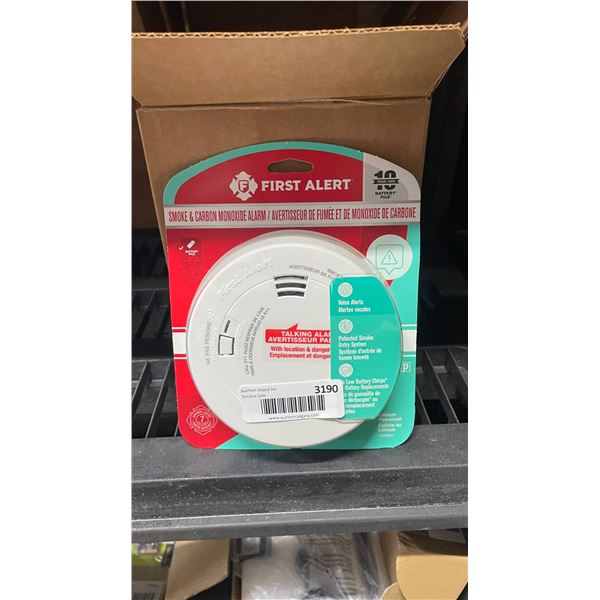 First Alert 3190 Smoke And Carbon Monoxide Alarm with Voice Location