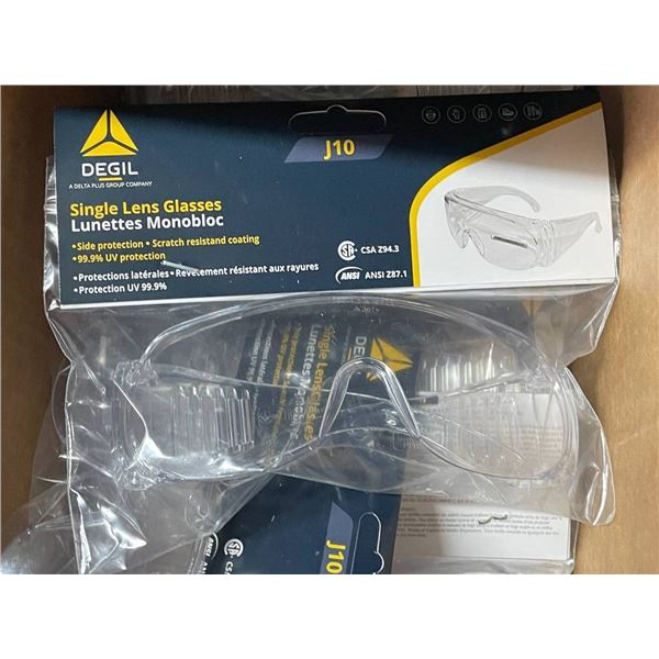 Degil J10 Single Lens Glasses â€“ Lot of 5