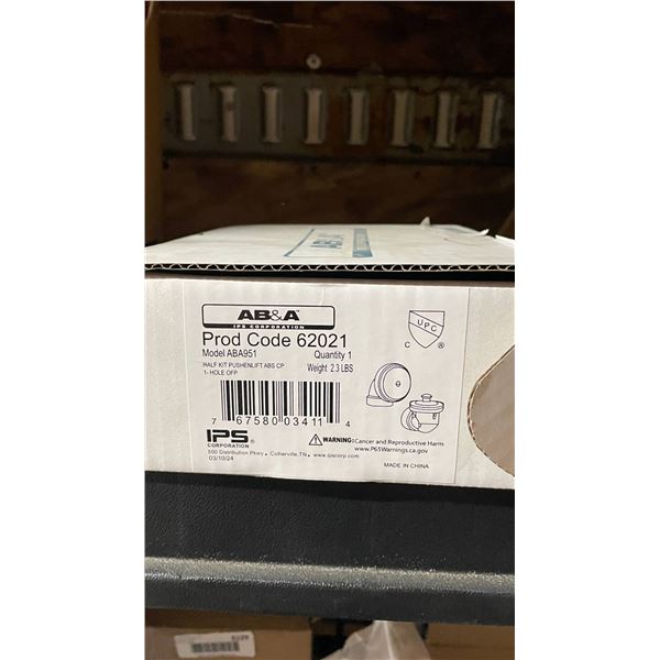 AB&A Product Code 62021 General Purpose Drain Kit