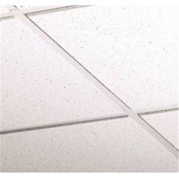 CertainTeed Saint-Gobain Fine Fissured Protectone Ceiling Tiles, PFF-154, 2Ã—2, Quantity Un