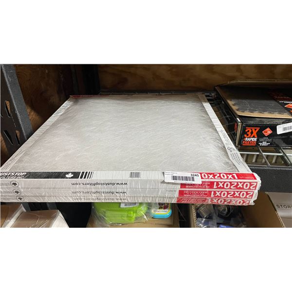 Nordic Pure 20x20x1 AC Furnace Air Filters, Set of Four