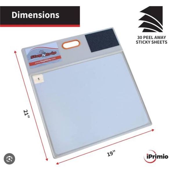 StepNGrip Flat Store Clean Mat Lot of 4, Made in China