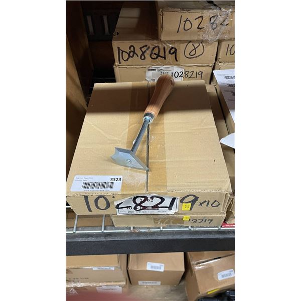 Richard 2902 Scrapers with Wooden Handle, Qty 10