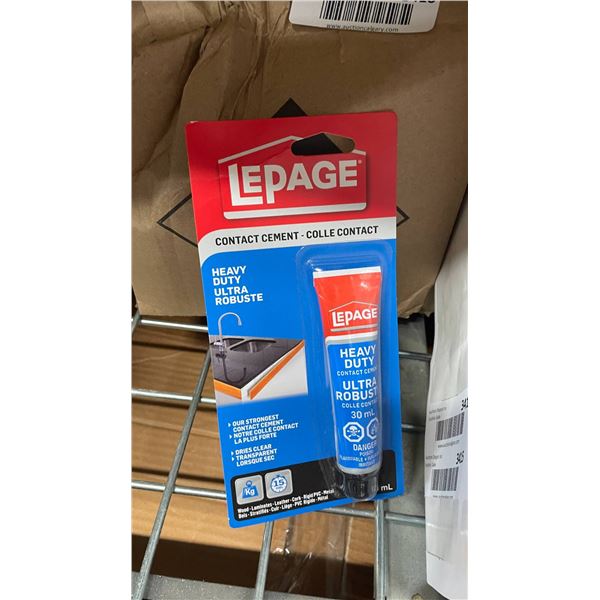 LePage Contact Cement Heavy Duty Ultra Robust, 10Ã—30 mL