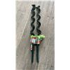 Image 1 : Lot of 2x6pc Peacock Spiral Plant Supports, 75 cm