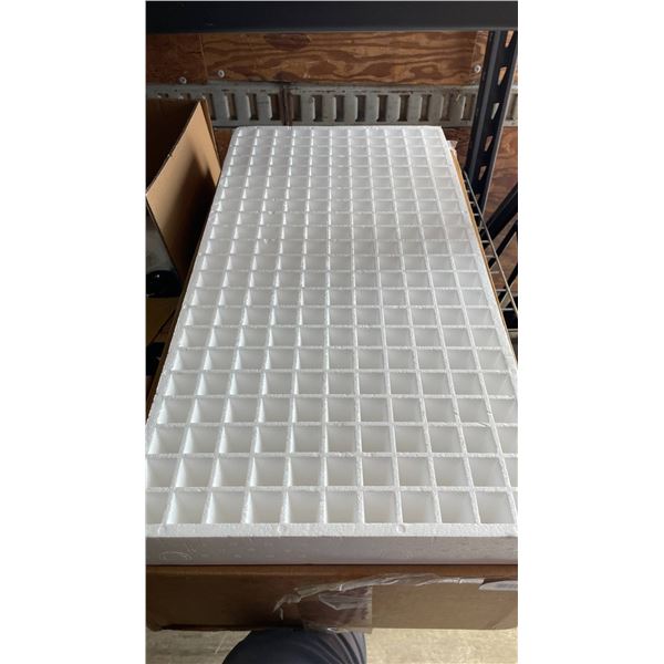 Monticello Hobby Greenhouse 18â€³ White Seed Nursery Germination Tray