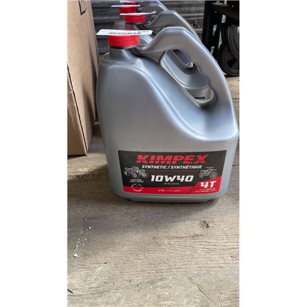 Kimpex Synthetic 10W40 Motor Oil, 4 Liters