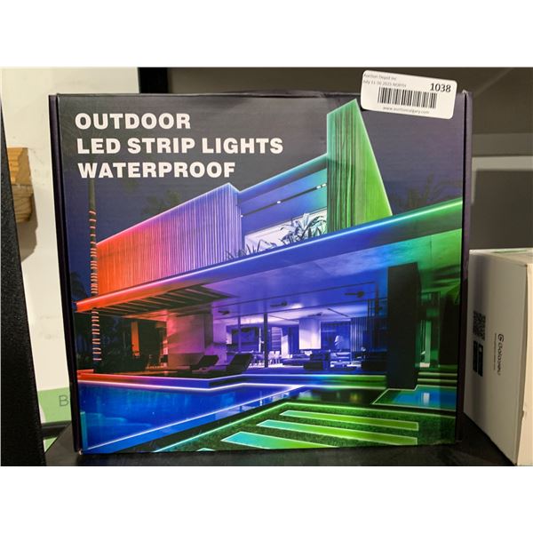 100ft Outdoor LED Strip Lights with Waterproof Design