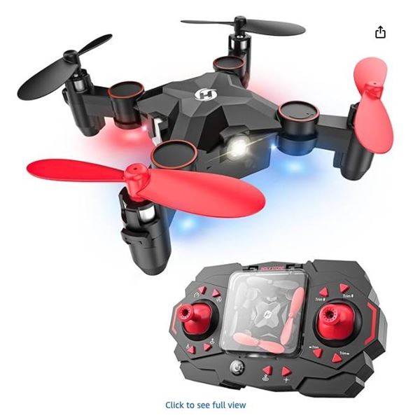 Holyton HT02 Mini Drone with Portable Controller Case