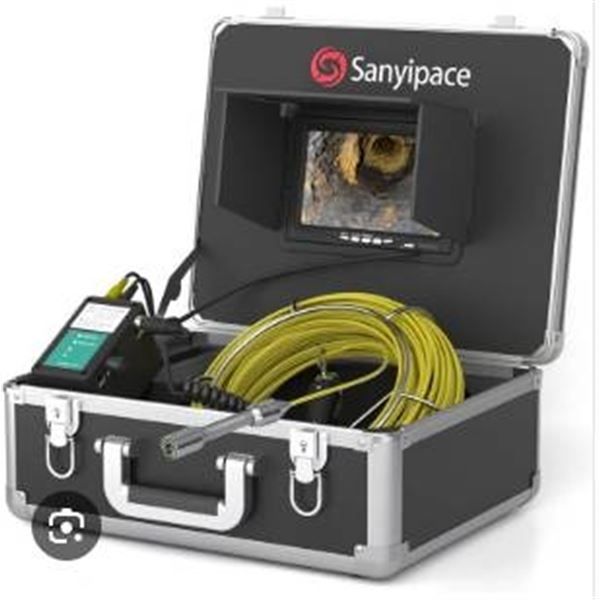Sanyipace Pipe Sewer Inspection Camera with Accessories