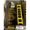 Image 2 : Yellow Jacket 6-Outlet 15A Surge Protector, 15 ft Cord