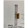 Image 4 : Home Decorators Collection Marta 2-Light Vanity Fixture