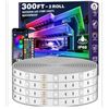 Image 1 : AILBTON 300ft/90m Outdoor LED Strip Lights