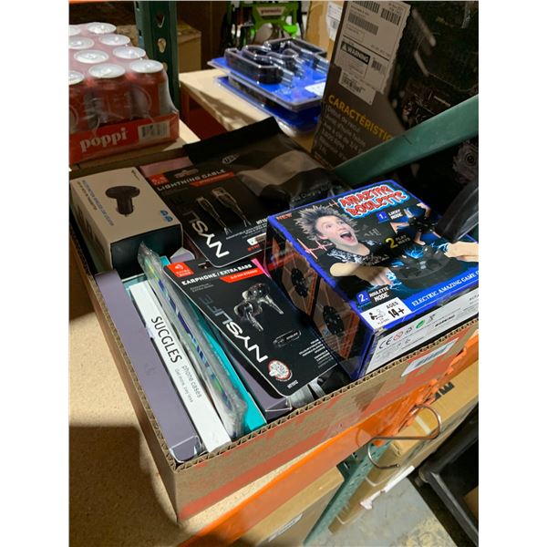 Bulk Bin of Assorted Electronics and Home Goods