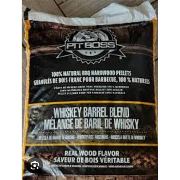 Pitt Boss 20 lb Whiskey Barrel Blend Wood PelletsÂ