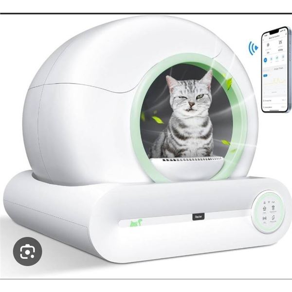 Automatic Cat Litter Box With App ControlÂ