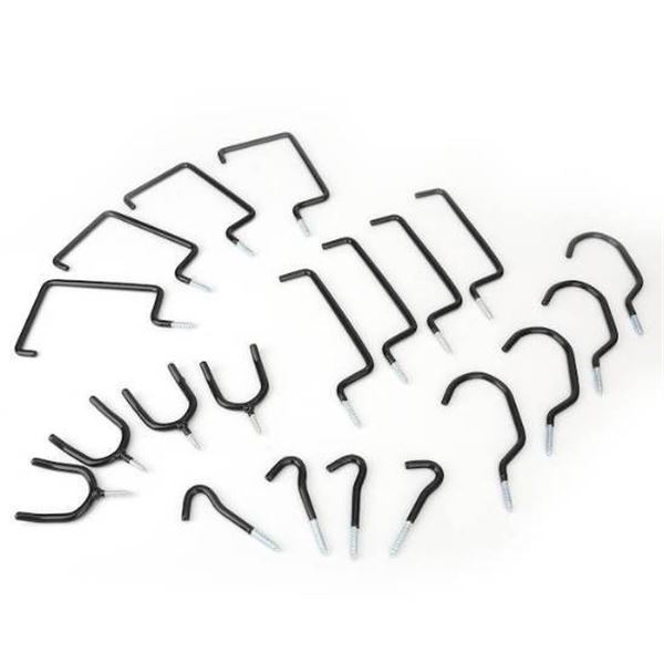 Lot of 2 packs â€“ 20-Piece Hook Kit, Multi-Utility Hooks