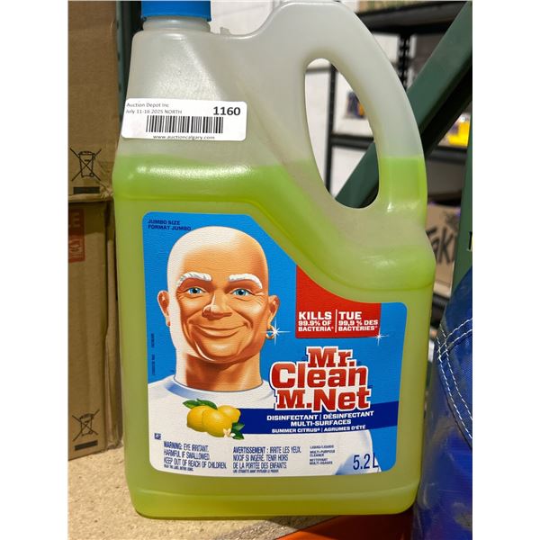 Mr. CleanÂ  Disinfectant Liquid with Lemon Scent â€“ 5.2L
