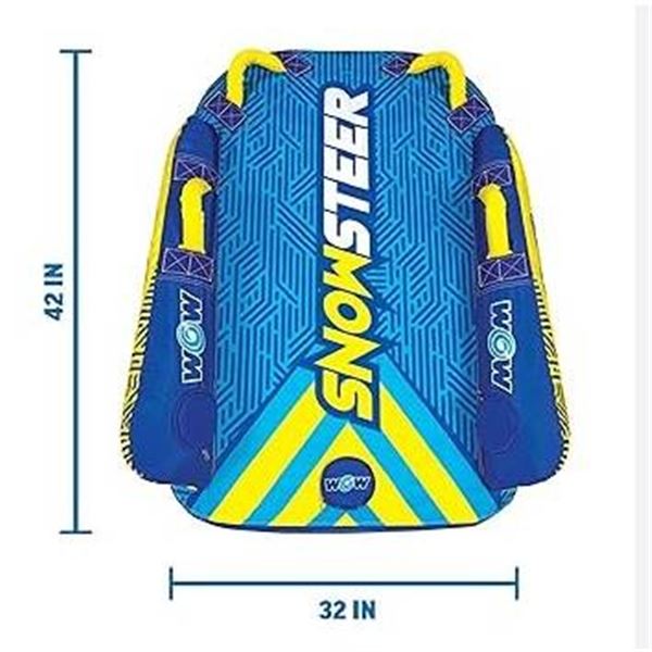 Wow Snowsteer Inflatable Snow SledÂ