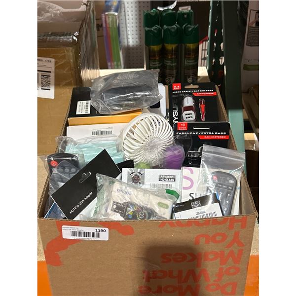 Electronics and Accessories Lot With Various Items