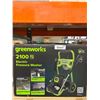 Image 2 : Greenworks 2100 Max PSI Electric Pressure Washer with Accessories