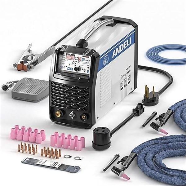 Andeli TIG-250MPL Welding Machine with Accessories
