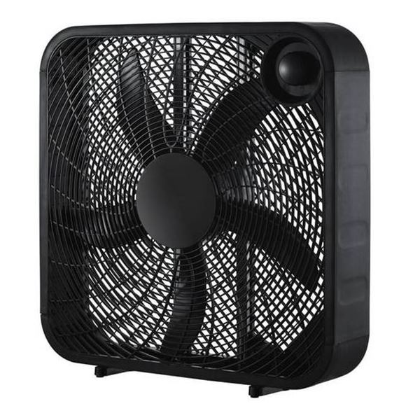 Mainstays 20-Inch Box Fan with Built-in Handle and Cord Storage