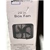 Image 3 : Mainstays 20-Inch Box Fan with Built-in Handle and Cord Storage