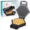 Image 1 : CucinaPro Bubble Waffle Maker with Nonstick Cooking Surface