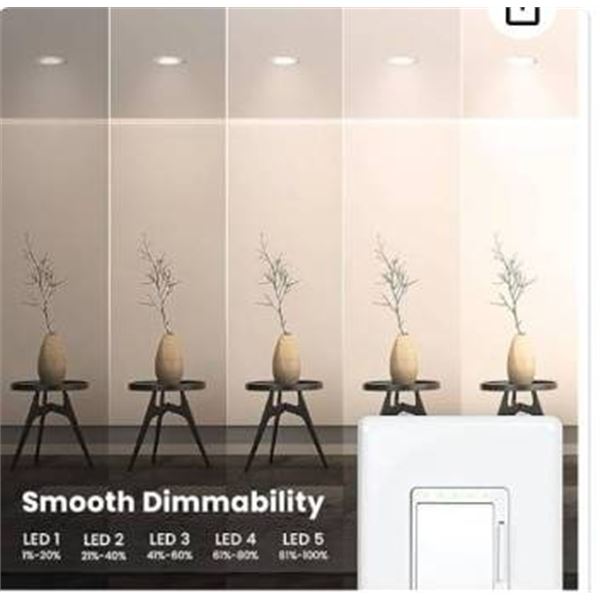 Feit Electric Wi-Fi Smart Dimmer, 3-Pack