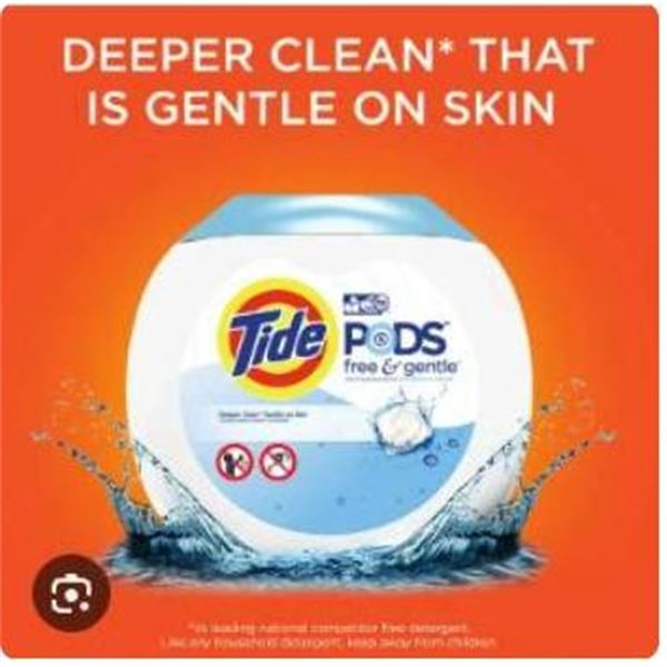 Tide Pods Free & Gentle, 42 Count, 30 oz, 869 g