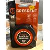 Image 2 : Crescent Lufkin Control Series 16 Ft Tape Measure With 14 Ft Reach
