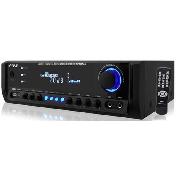 PYLE PT390AU 300-Watt Digital Home Theater Stereo Receiver