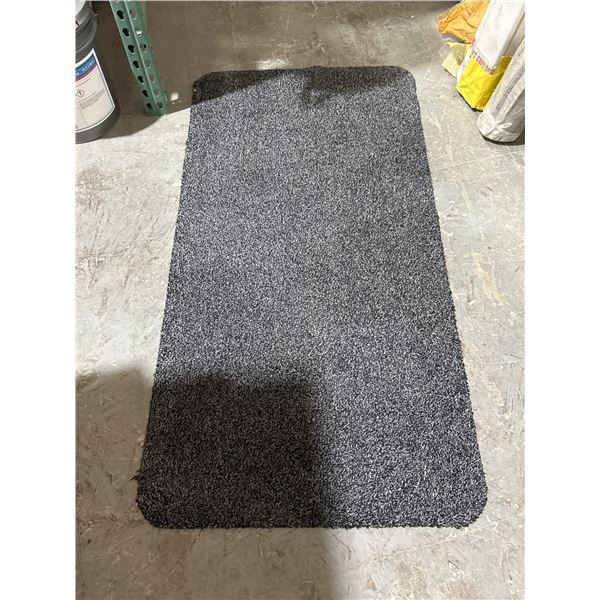 Rectangular Carpet Mat With Rubber Backing, 29.5 x 59.5 Inches