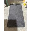 Image 1 : Rectangular Carpet Mat With Rubber Backing, 29.5 x 59.5 Inches