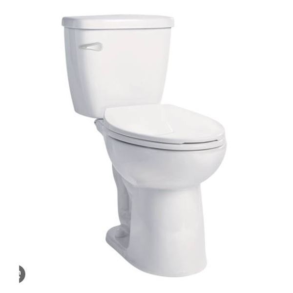 WaterRidge Two-Piece Toilet, White, Model 2325705