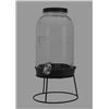 Image 1 : Mason Craft & More 2.97 Gal Glass Drink Dispenser with Stand