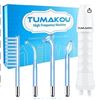 Image 1 : Facial Massager High Frequency Facial Device Wand â€“ TUMAKOU Portable Handheld Bl
