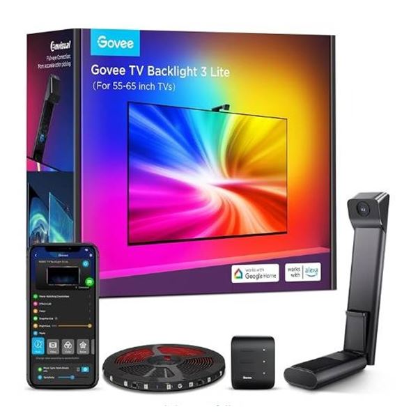 Govee TV Backlight 3 Lite for 55-65 Inch TVs, Model H6009
