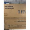Image 4 : TETOTE LED Bathroom Mirror with Lights 40Ã—24 Inch Frontlit & Backlit Lighted Vanity Mirror