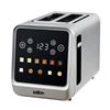 Image 1 : Salton Touchscreen Toaster with Dual Slots for Two Slices