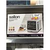 Image 2 : Salton Touchscreen Toaster with Dual Slots for Two Slices