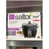 Image 2 : Salton Rice Cooker and Steamer, 6-Cup Capacity, Black